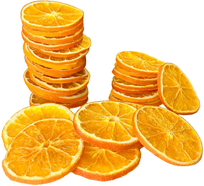 50 getrocknete Orangenscheiben - Natur Dekoration Weihnachten Deko Adventskranz (Deko 4)